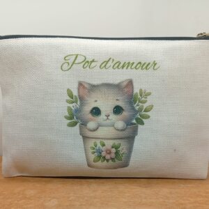 Petite Pochette "Chat"