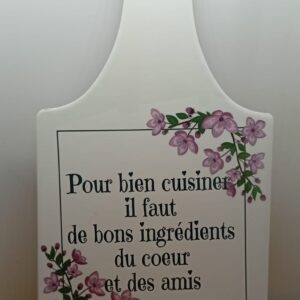Dessous de plat carré "Amis"