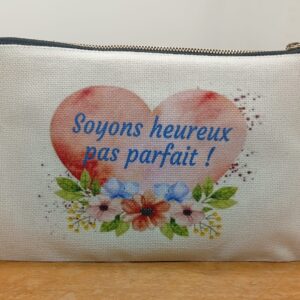 Petite Pochette "Heureux"